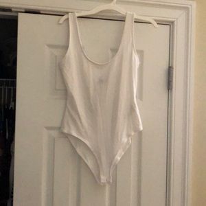 Forever 21 White Bodysuit